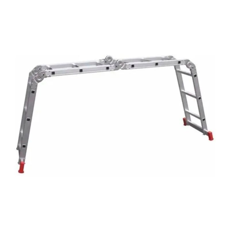Escalera De Aluminio Articulada 12 Escalones 4X3 - Imagen 2