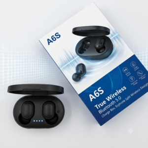 Auriculares Inalámbricos A6S: Sonido Claro y Conexión Total