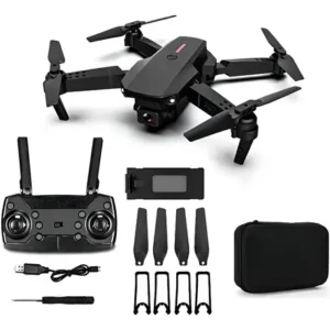 Dron E88 Pro Plegable – ¡Ideal para Principiantes y Niños!