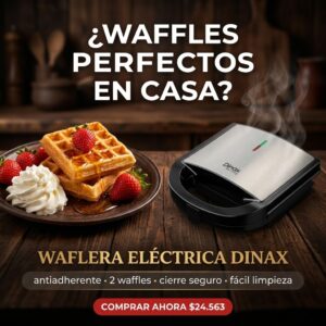 WAFLERA ELÉCTRICA DINAX