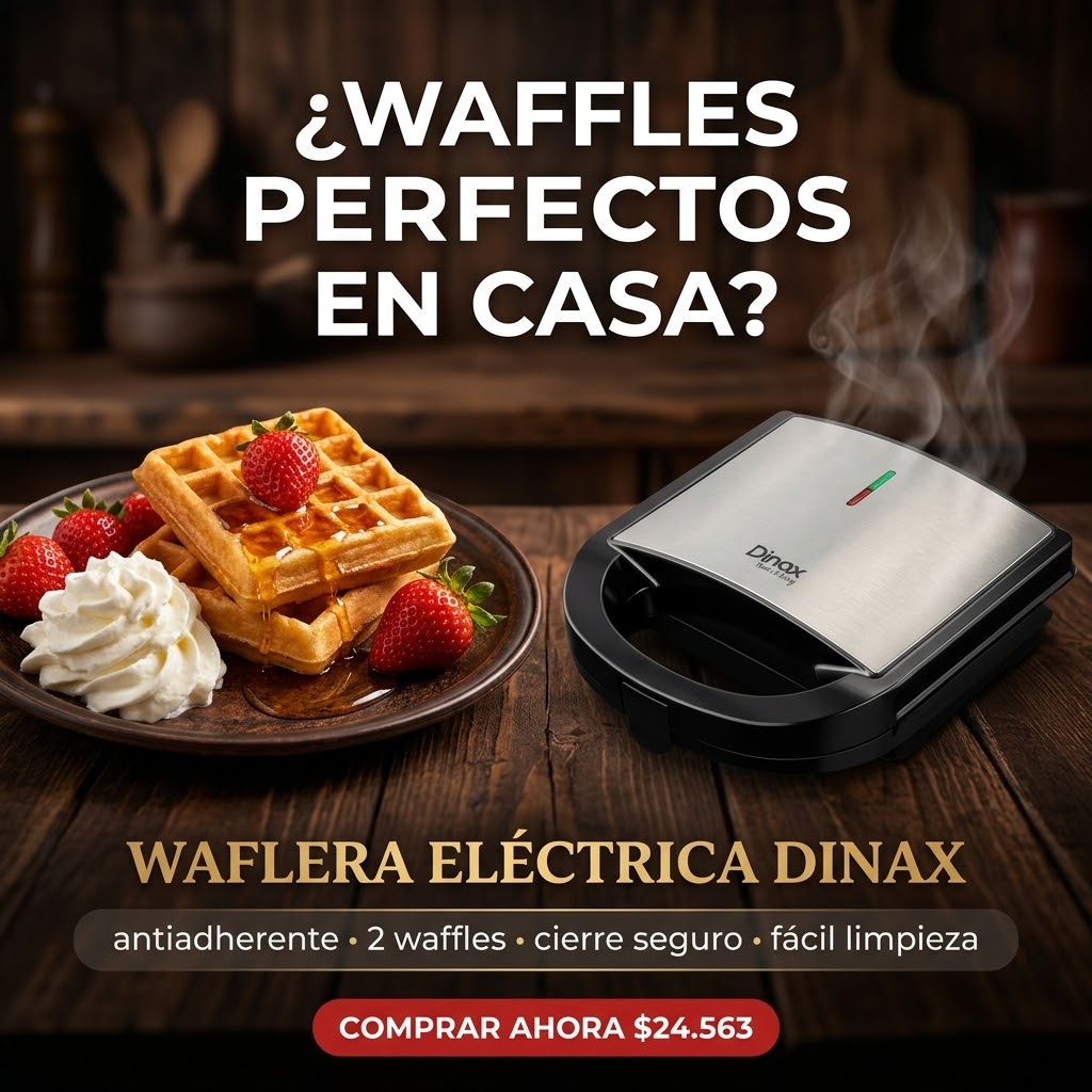 WAFLERA ELÉCTRICA DINAX