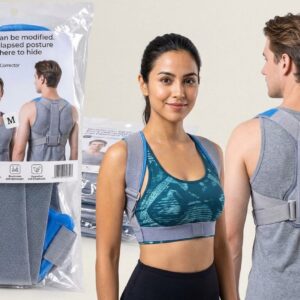Corrector De Postura Espalda Y Hombros Ergonómico Regulable Unisex