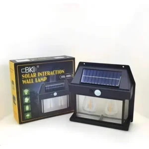 LAMPARA EXTERIOR 2 FOCOS 18 W SOLAR - MAYORISTA